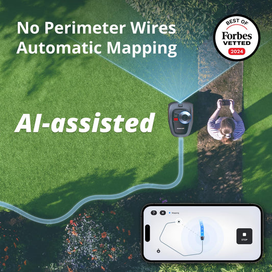 Segway Navimow i110N Wire-Free RTK Robot Lawn Mower with AI Mapping