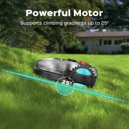 2026 Smart Robot Lawn Mower with App Control & Auto Charging