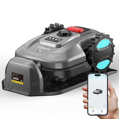 2026 Smart Robot Lawn Mower with App Control & Auto Charging