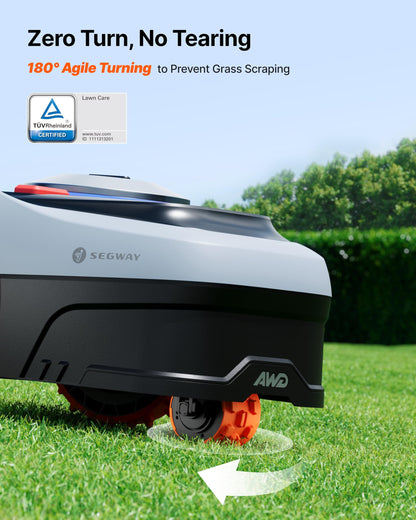 Segway Navimow i206 AWD Wire-Free Robot Lawn Mower with Auto Mapping