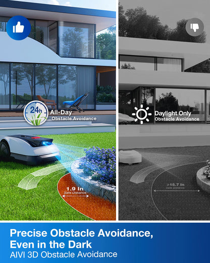ECOVACS GOAT O1000 RTK Robotic Lawn Mower with Smart Multi-Zone Mapping