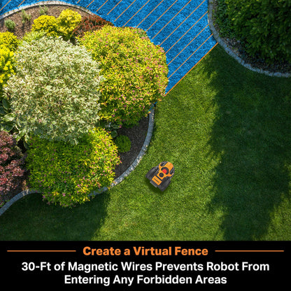 LawnMaster OcuMow Smart Robotic Lawn Mower for Small Lawns