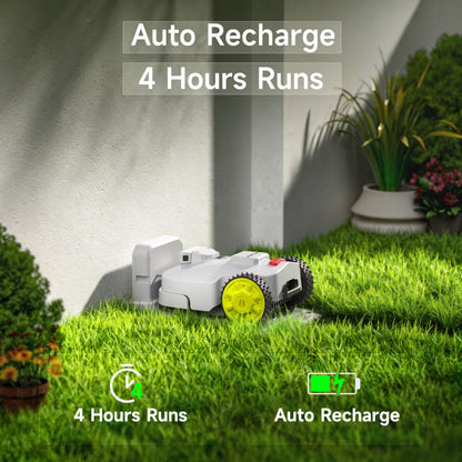 BESTMOW 1.5 Acre Ultra-Quiet Robot Lawn Mower with RTK + Vision Navigation