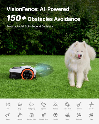 Segway Navimow i206 AWD Wire-Free Robot Lawn Mower with Auto Mapping